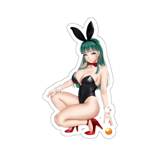 Dragon Ball Waterproof Sticker - Bunny Girl Bulma Ecchi Vinyl Anime Car Decal