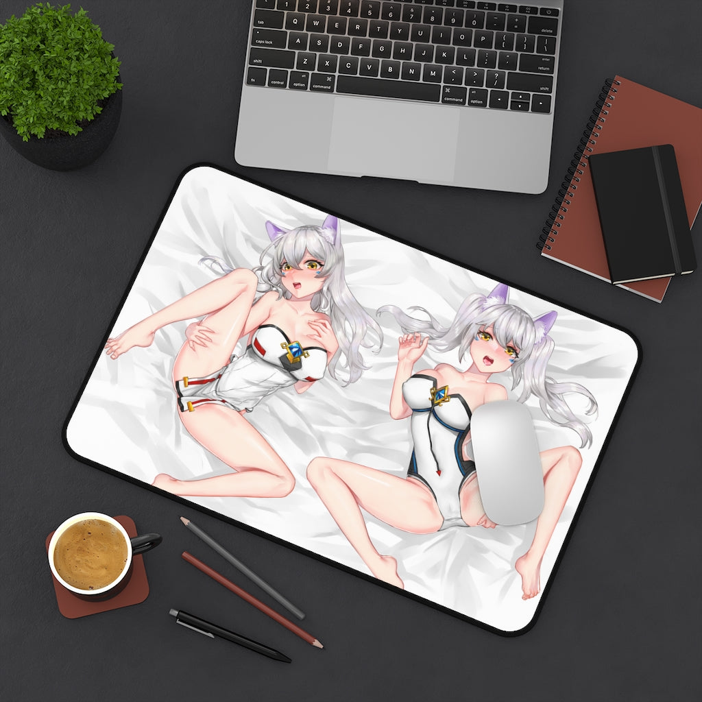 Elsword Sexy Mousepad - Double Eve Desk Mat - Ecchi Playmat