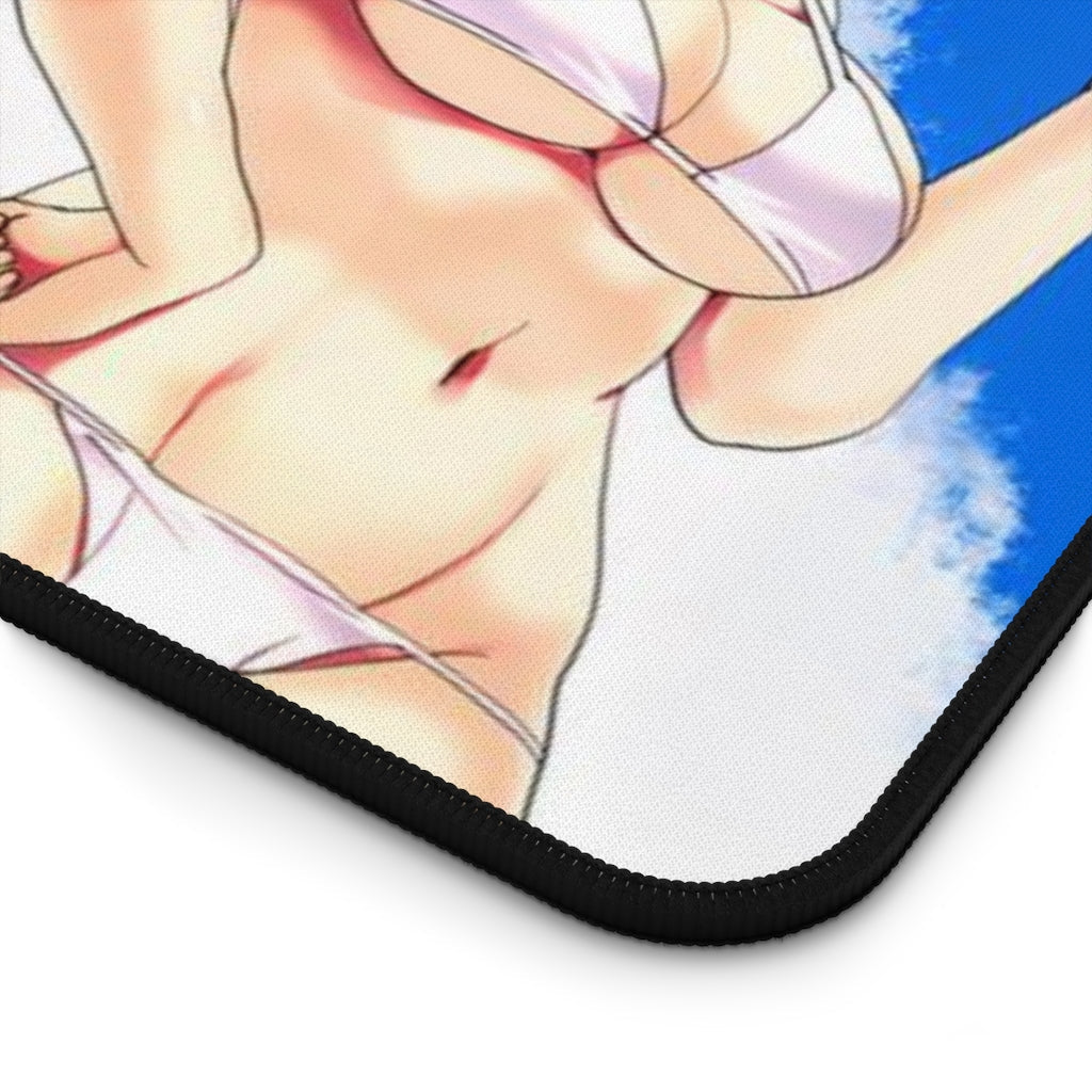 Rosario + Vampire Sexy Bikini Waifus Desk Mat - Non Slip Mousepad