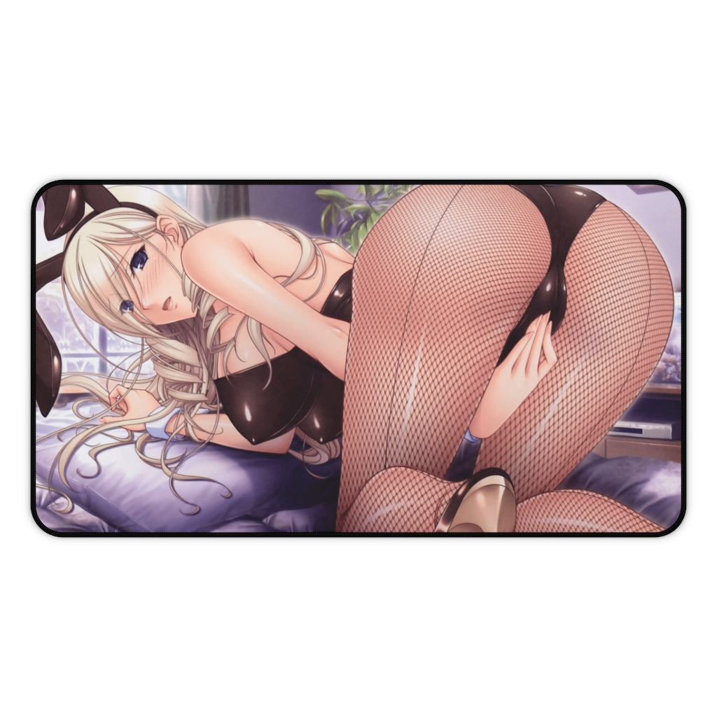 Celia Kumani Entory Walkure Romanze Bunny Girl Ass Desk Mat - Non Slip Mousepad