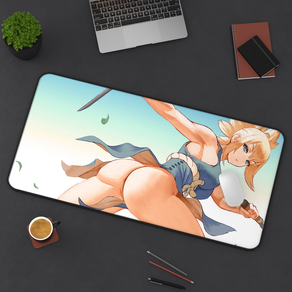 Sexy Kohaku Butt Dr Stone Gaming Desk Mat - Anime Mousepad - Sexy Girl Playmat