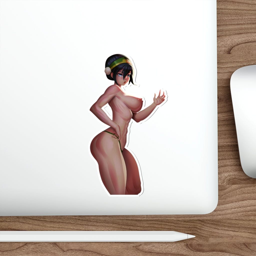 Nude Toph Waterproof Sticker - Ecchi Vinyl Decal