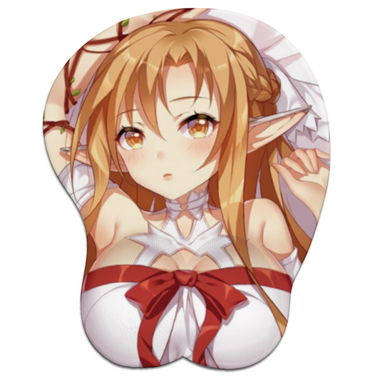 3D Silicone Mousepad | Oppai Mouse Pad | Silicone chest  mousepad