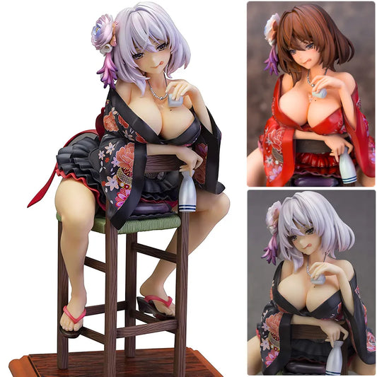 SkyTube Japanese Girl Anime Figures Ebisu Kono Kimono Ver. Pvc Action Figurine Adult Collection Model Toys