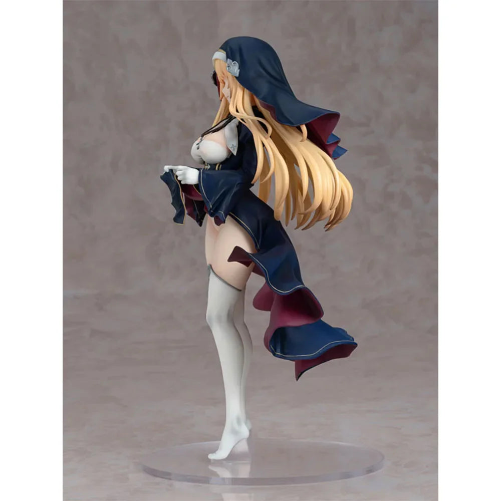 Japanese Anime Figures Character Charlotte Nun Ver. Pvc 1/6 Complete Figure Adult Collection Model Toys Doll Decoration