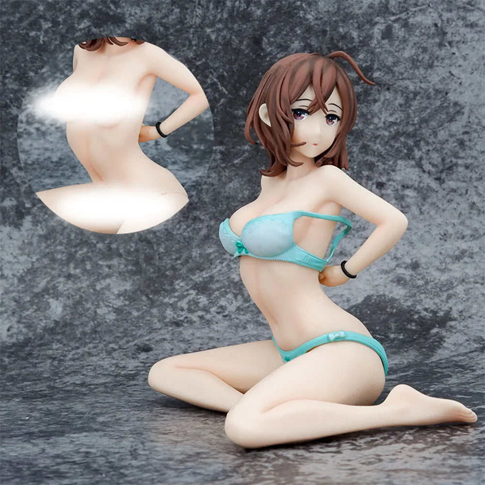 Japanese Girl Anime Figures Beautiful Girl Soft Chest Ver. Pvc Action Figurine Adult Collection Model Toys