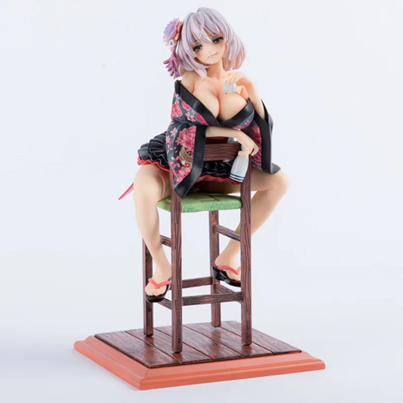 SkyTube Japanese Girl Anime Figures Ebisu Kono Kimono Ver. Pvc Action Figurine Adult Collection Model Toys