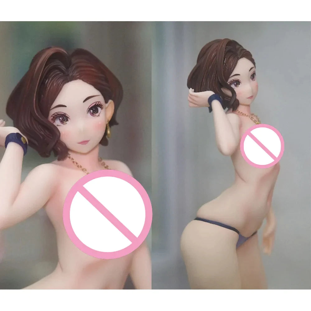 DaiKi Japanese Girl Anime Figures Kishi Mieko Sun Bath Ver. Pvc Action Figure Adult Collection Model Toys Decoration