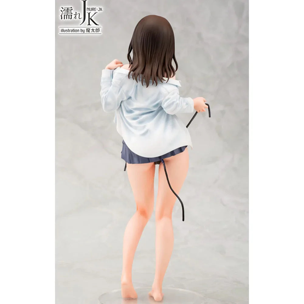 DaiKi Japanese Girl Anime Figures Kuromine Aya Wet JK Girl Ver.Pvc Action Figure Collection Figurine Model Toys For Adult