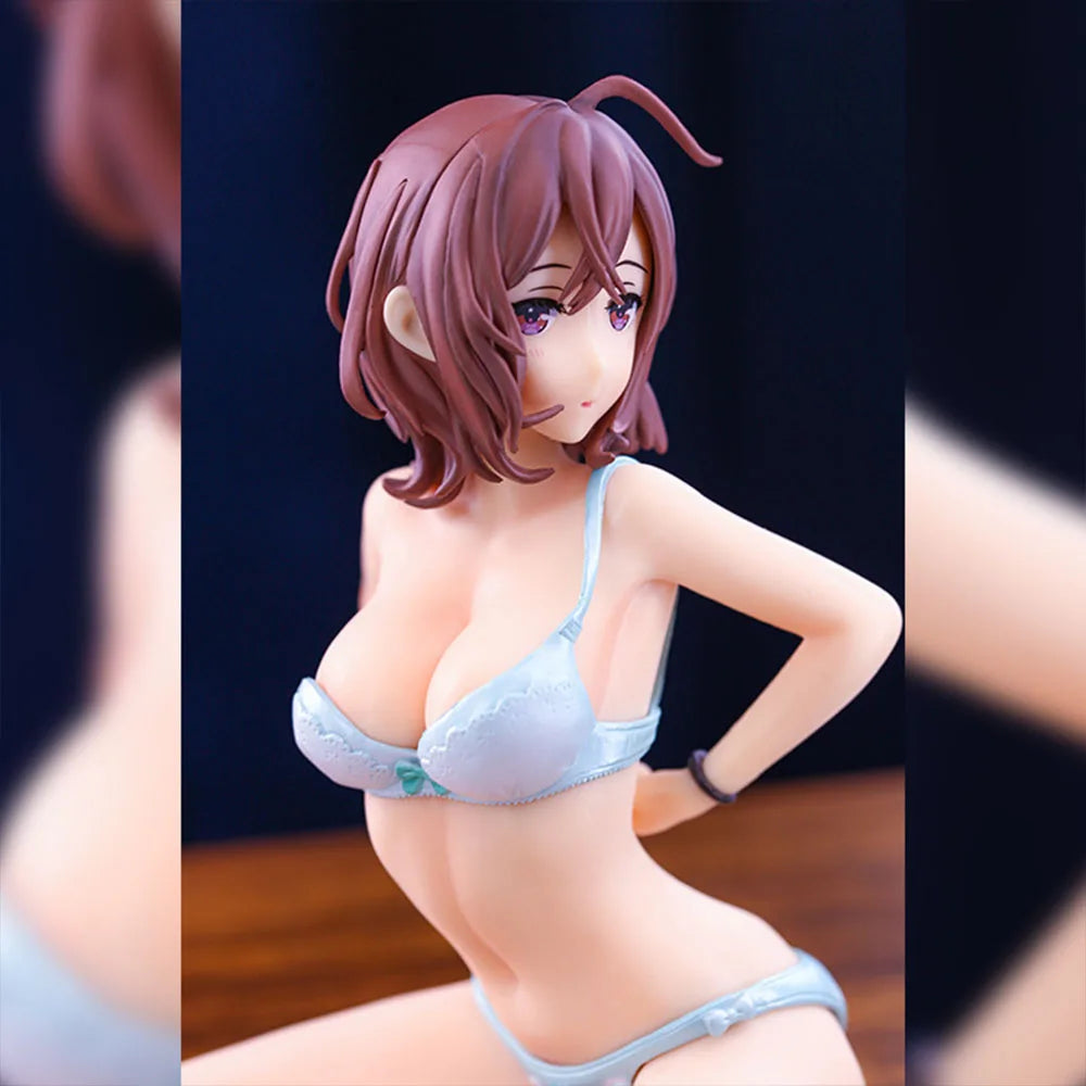 Japanese Girl Anime Figures Beautiful Girl Soft Chest Ver. Pvc Action Figurine Adult Collection Model Toys