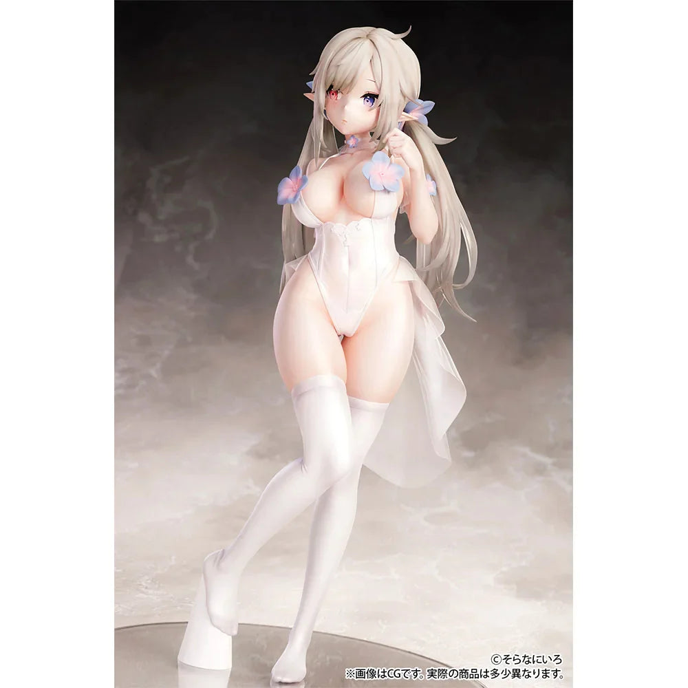 25CM Anime Figure Pure White Elf  Pvc Action Figure Home/Office Decoration Japanese Anime Collection toys