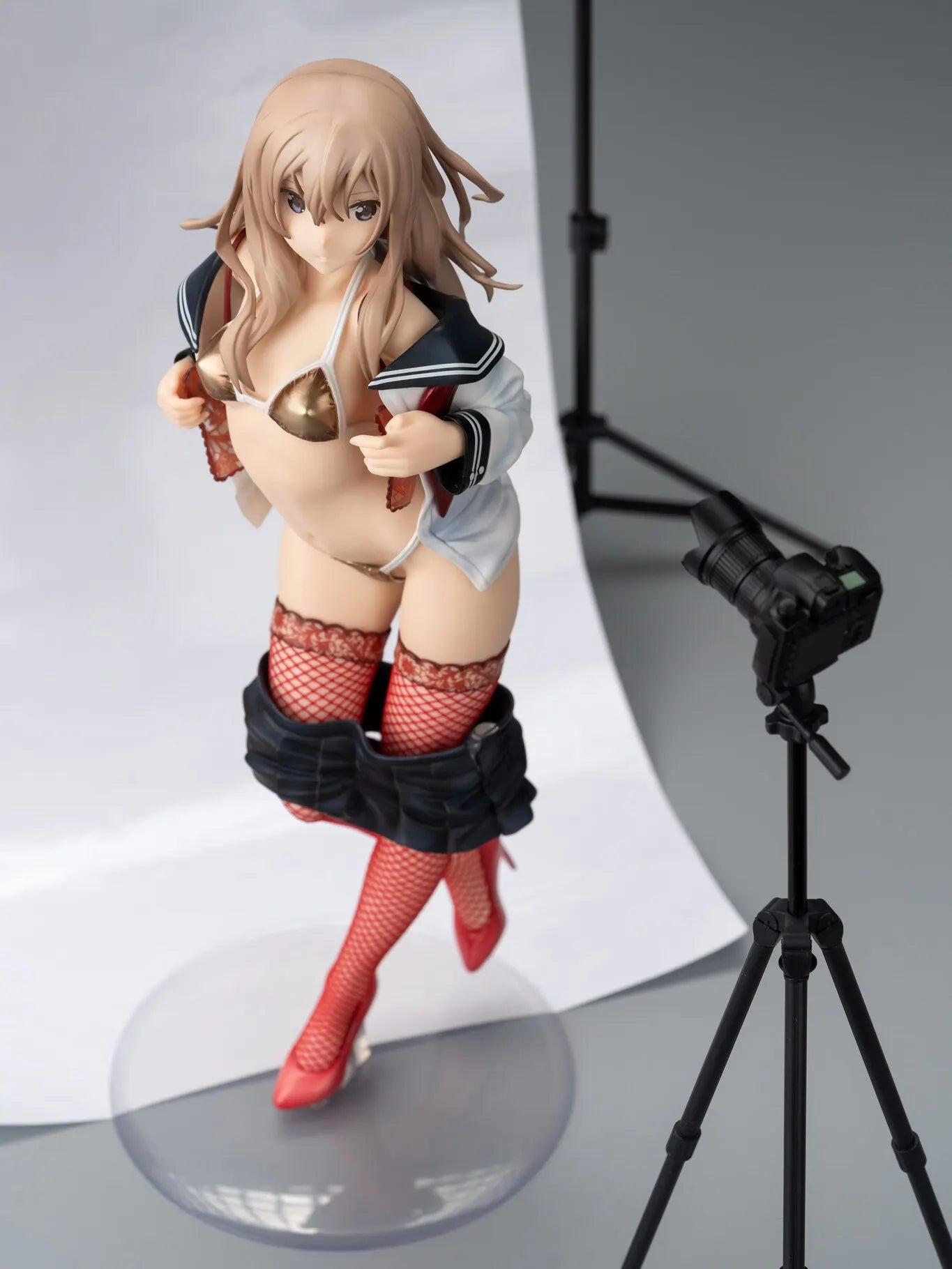 Native Japanese Anime Figure With Scene Kawaii Girl Natsumi Studio Ver. Pvc Action Figure Adult Collection Model Toys Doll