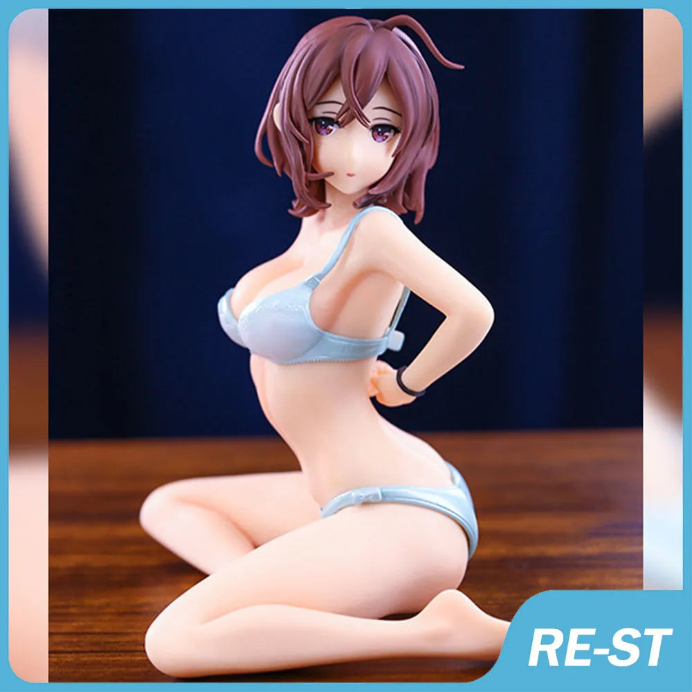 Japanese Girl Anime Figures Beautiful Girl Soft Chest Ver. Pvc Action Figurine Adult Collection Model Toys