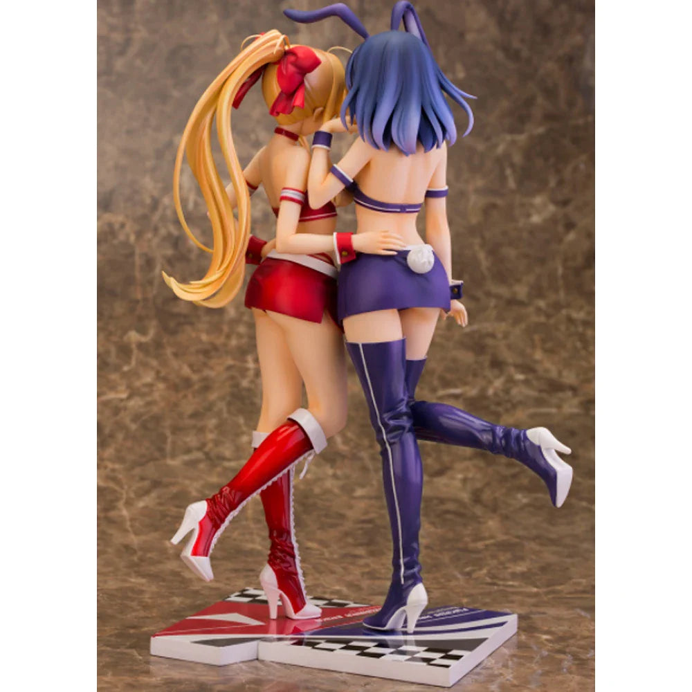 29cm SkyTube Japanese Anime Figure Fukiishi Hana&Mizuhara Erika Racing Girl Ver. Pvc Action Figure Collection Model Toys Gifts