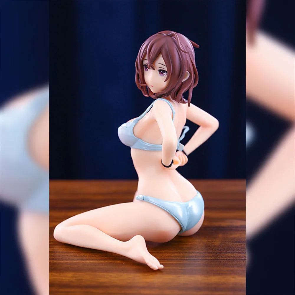 Japanese Girl Anime Figures Beautiful Girl Soft Chest Ver. Pvc Action Figurine Adult Collection Model Toys