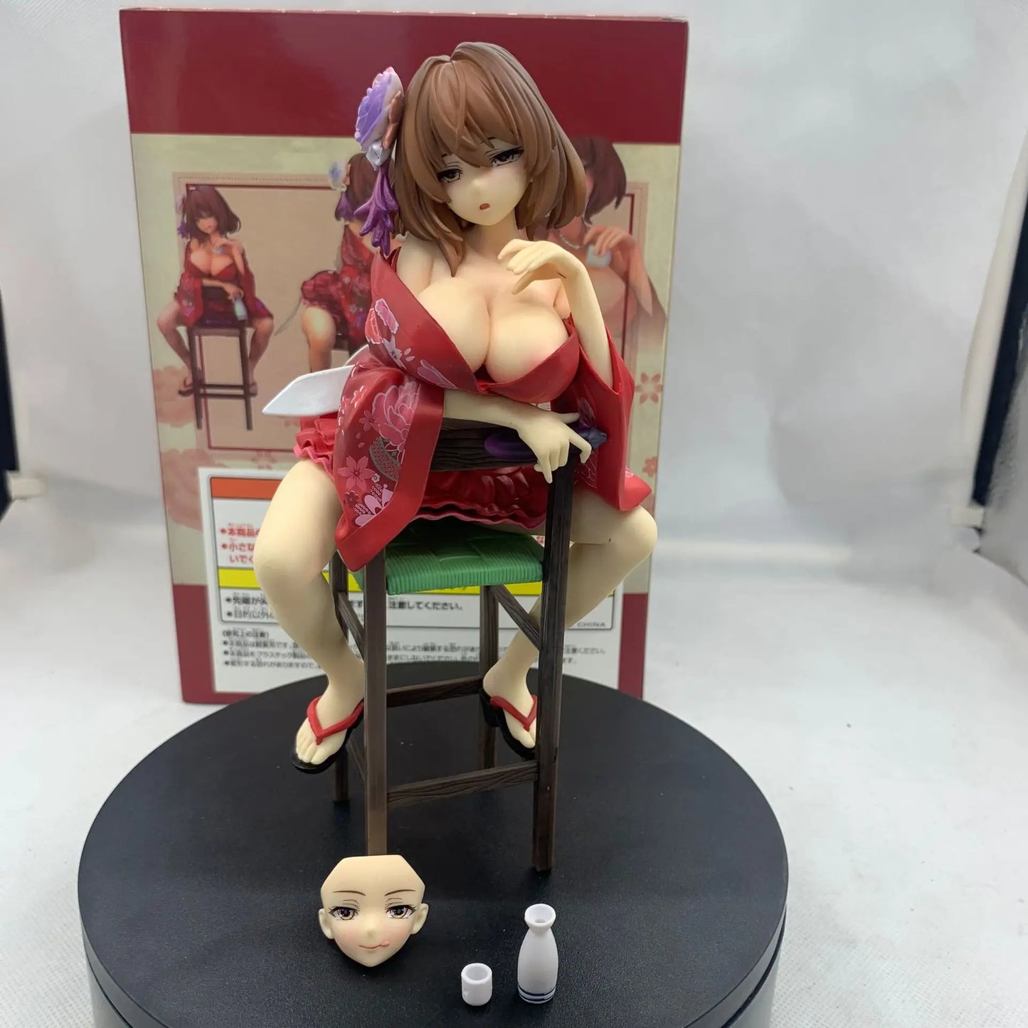 SkyTube Japanese Girl Anime Figures Ebisu Kono Kimono Ver. Pvc Action Figurine Adult Collection Model Toys