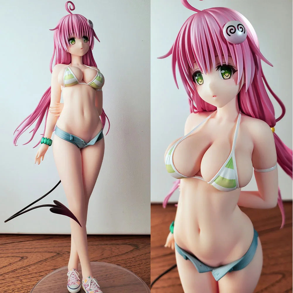 To LOVE Anime Figures Lala Swimwear Detachable Ver. Pvc Action Figurine Adult Collection Model Toys Doll Gift Home Decor