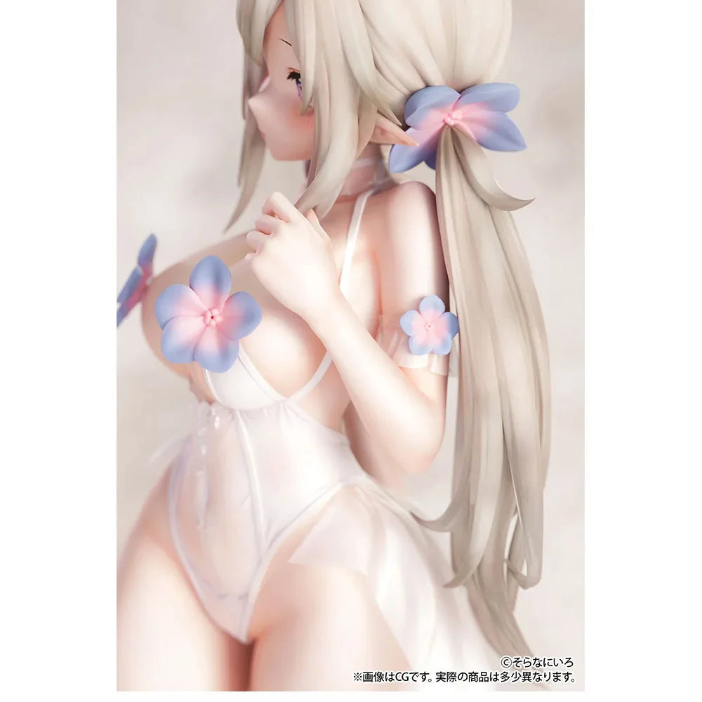 25CM Anime Figure Pure White Elf  Pvc Action Figure Home/Office Decoration Japanese Anime Collection toys