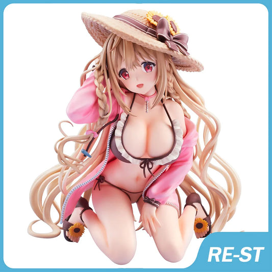 Japanese Anime Figures Adult Maeda Shiori Swimwear Ver. Pvc Action Figurine Collection Model Toys Decoration