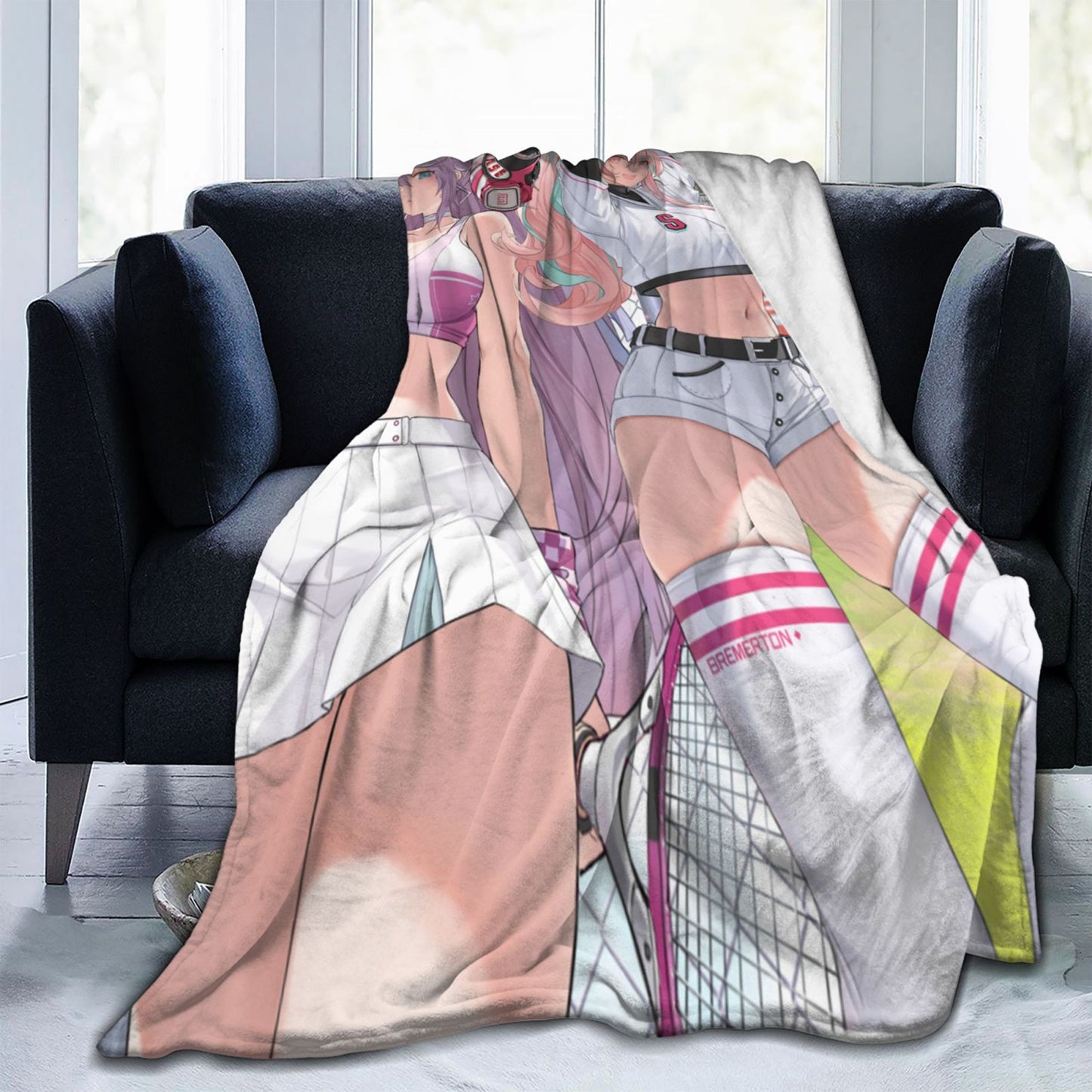 Hentai Anime Blanket Artist CG Comic Throw Adult Manga Sofa Blankets Doujin Sexy Doujinshi Digital Poster Flannel Fleece Throws