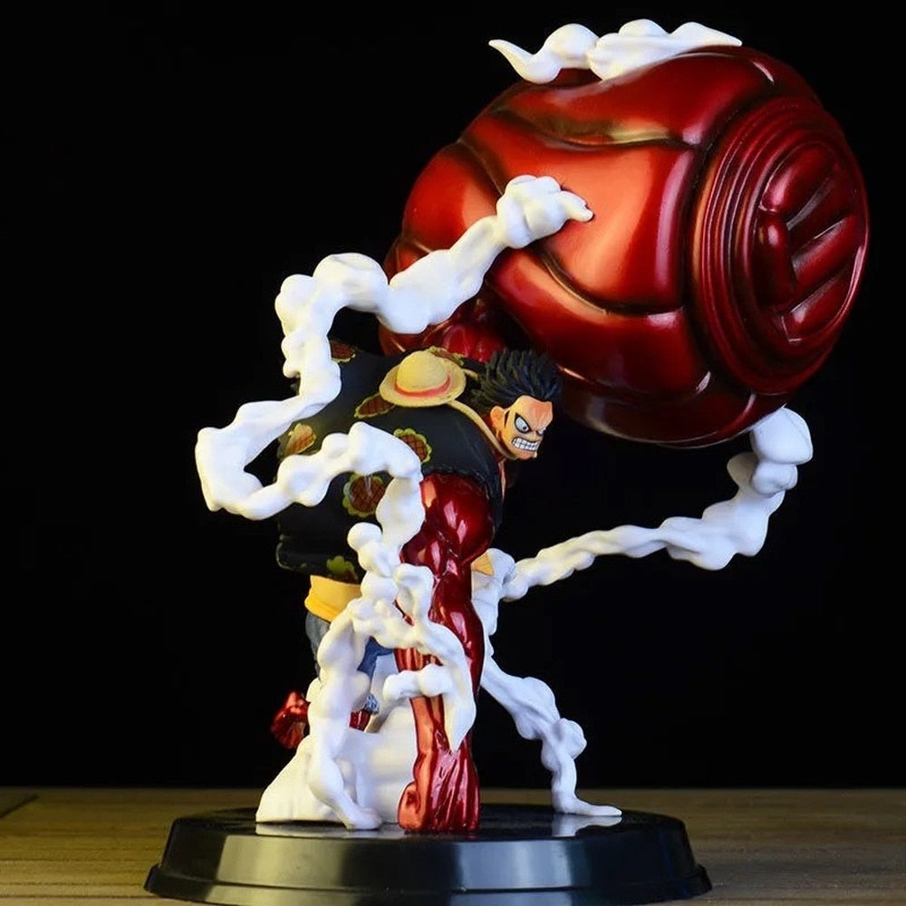 Luffy Gear 4 Action Figure 25CM | One Piece Anime Action Figure  + Colored box