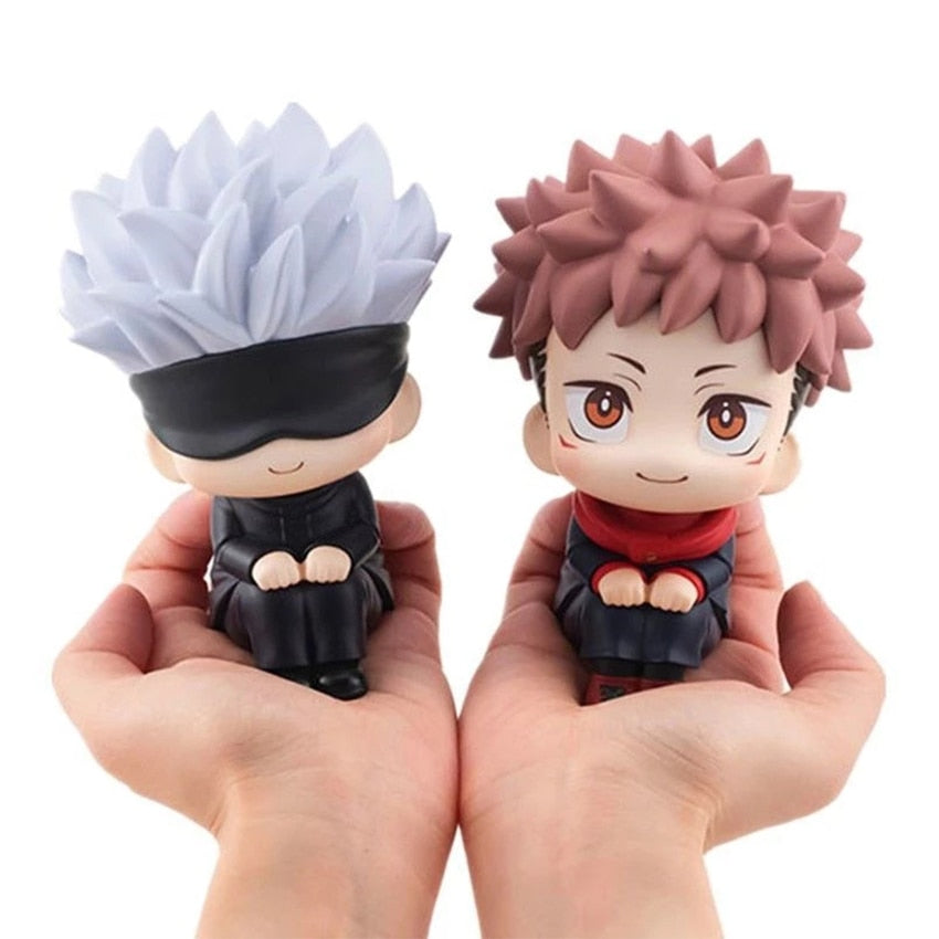 Jujutsu Kaisen Figurine 10cm | cute Gojo Satoru Action Figure Itadori Yuji Fushiguro Megumi PVC Model Toys