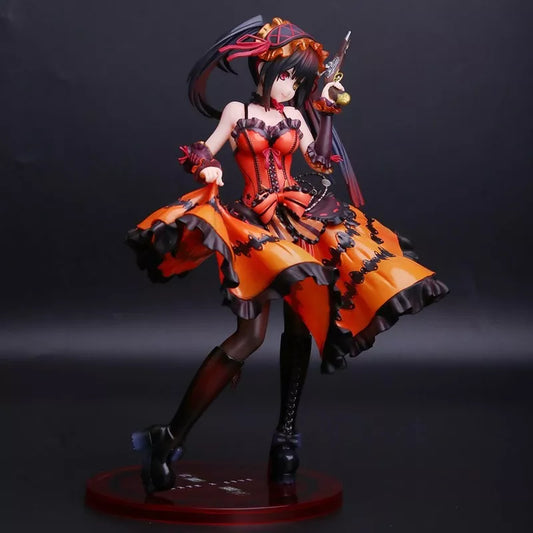 Anime Figure 23CM PVC Movie Date A Live Mayuri Judgment Kurumi Tokisaki Figurine Toys for Children Anime Action Figures Model