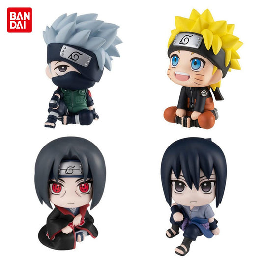 Naruto Mini Figures 9.5cm cute figures | Anime Figure Kakashi Uchiha Sasuke Itachi Kawaii Toy