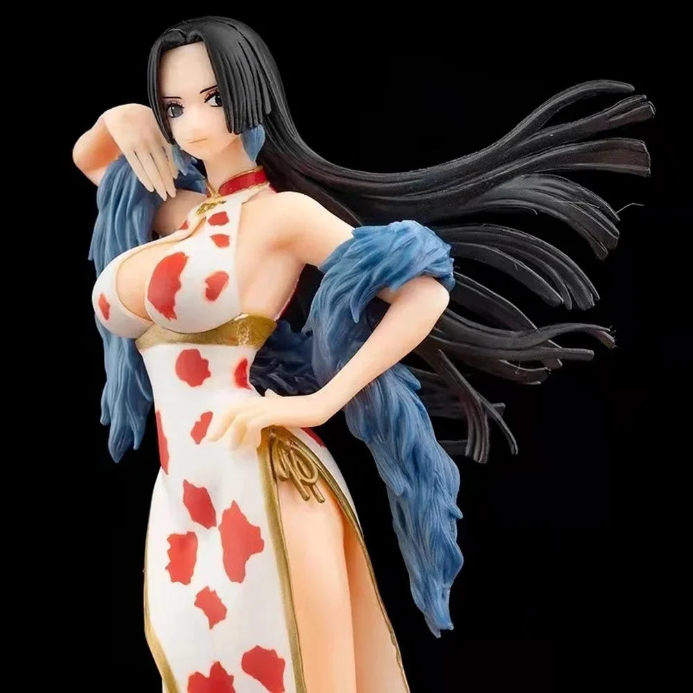 24CM Sexy Boa Hancock Figurine One Piece Accessories Anime Action Figure Adult Children Kids Toys Manga Gift Free Shipping Items