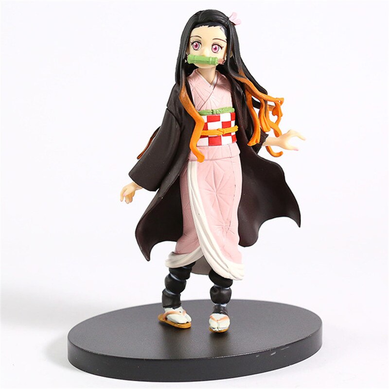 Demon Slayer Anime Figure Kamado Nezuko Sexy Girl PVC Action Figure Kneeling Version Nezuko Kamado Figurine Collection Toy Gift