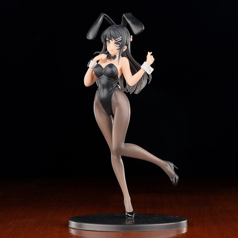 Anime Rascal Does Not Dream of Bunny Girl Senpai Sakurajima Mai Action Figure Bunny Girl Sakurajima Mai Sexy Figure PVC Model