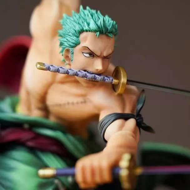 One Piece Anime Figure Roronoa Zoro 10cm | " No Box "  | Anime Statue PVC Action Figure Collection Model