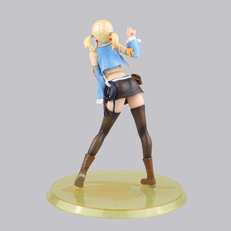 21cm Fairy Tail Lucy Sexy Action Figure PVC Collection Model Toys For Christmas Gift