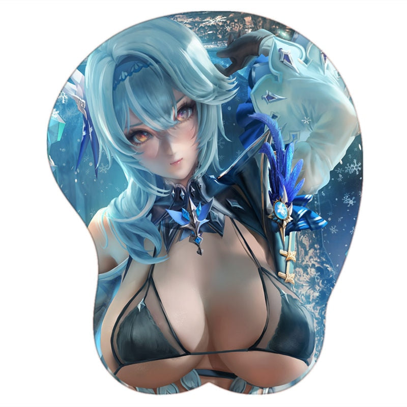 3D Boobs Mousepad | Oppai Ass Tits Mouse Pad | Silicone boobs mousepad