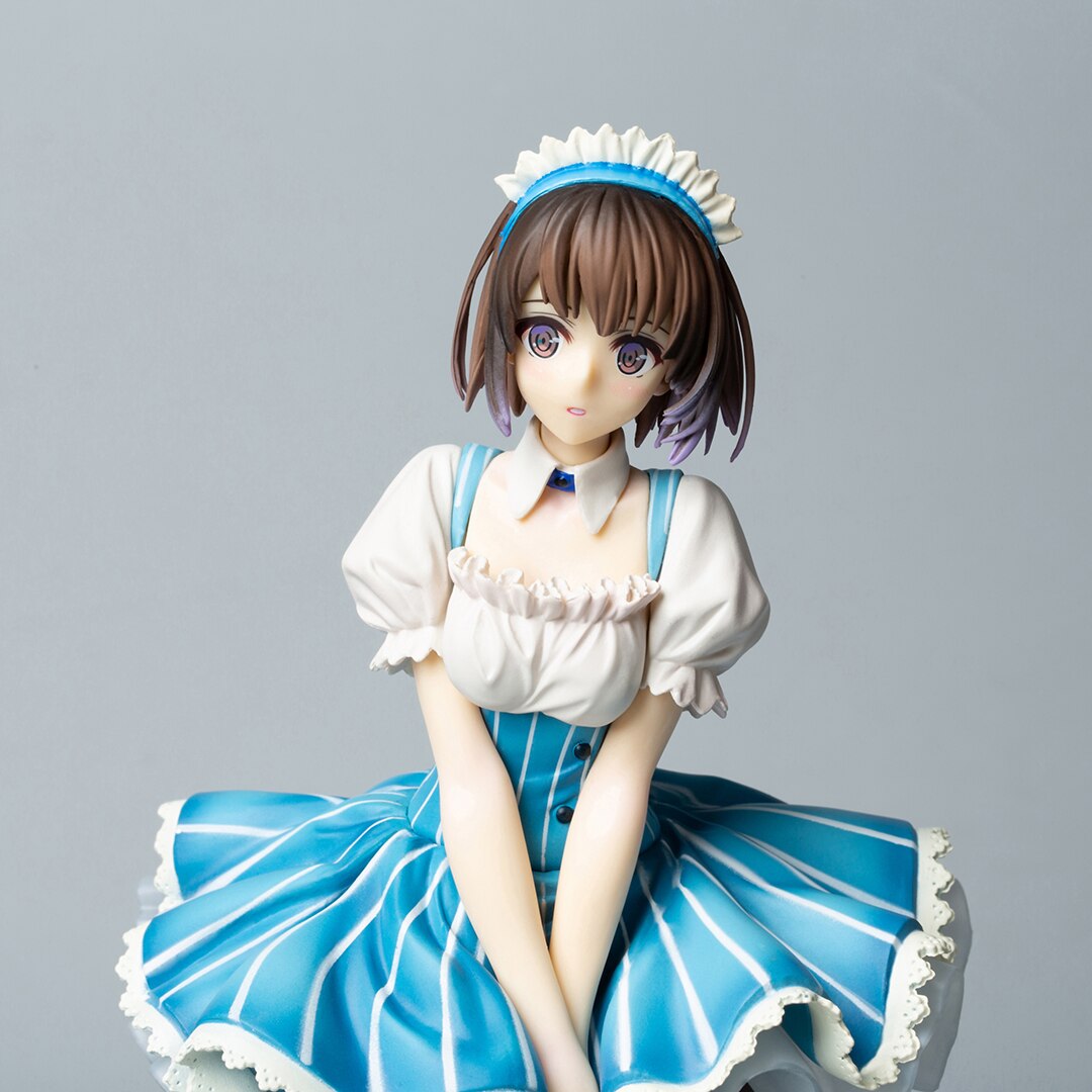 Revolve Aniplex How to Raise a Boring Girlfriend Fine Kato megumi Maid Japanese Anime Girl PVC Action Figure Toy Collection Doll