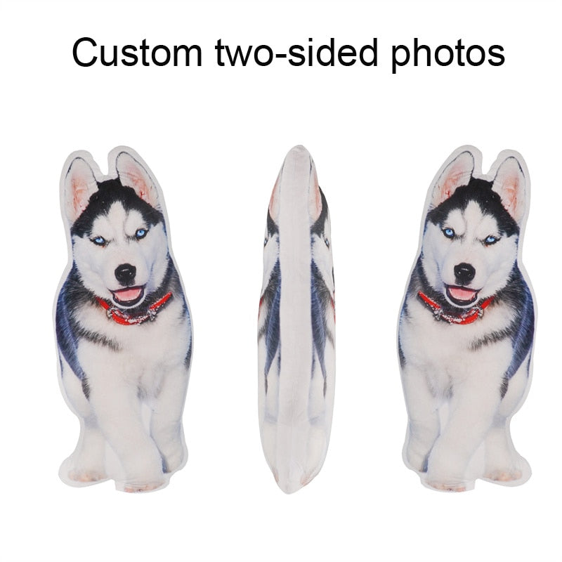 Custom Pet pillow | Custom Choose your image Stuffed Animal Pillow | Custom Dog Cat Picture Cushion