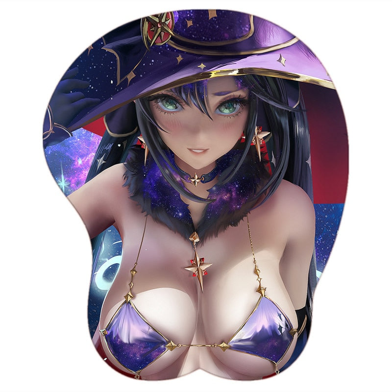 3D Boobs Mousepad | Oppai Ass Tits Mouse Pad | Silicone boobs mousepad