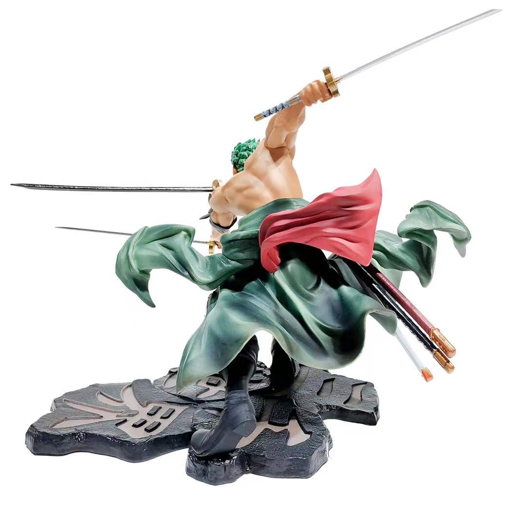 One Piece Anime Figure Roronoa Zoro 10cm | " No Box "  | Anime Statue PVC Action Figure Collection Model