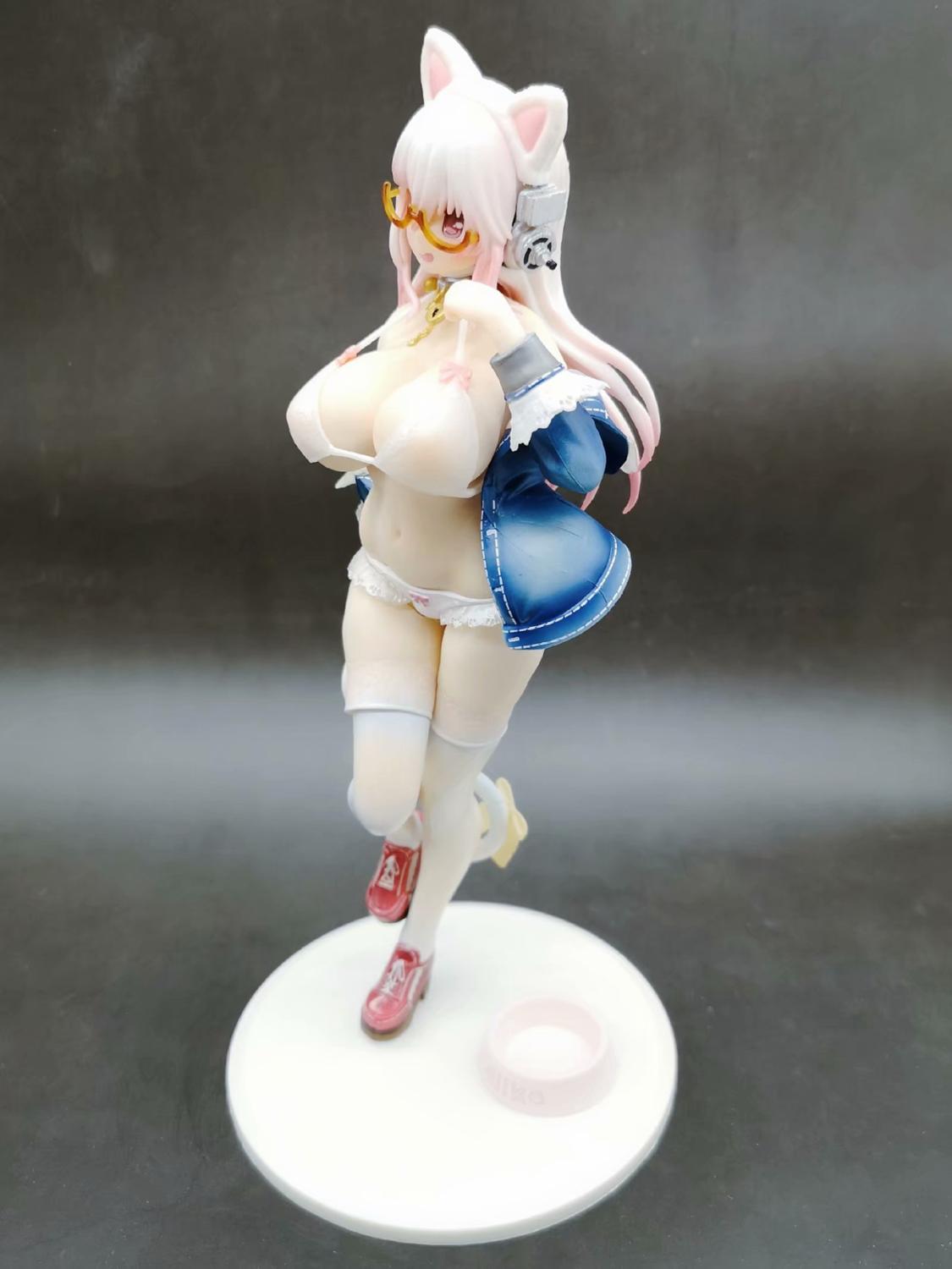 27cm SUPER SONICO THE ANIMATION SUPERSONICO Sexy girls Action Figure japanese Anime PVC adult Action Figures toys Anime figures