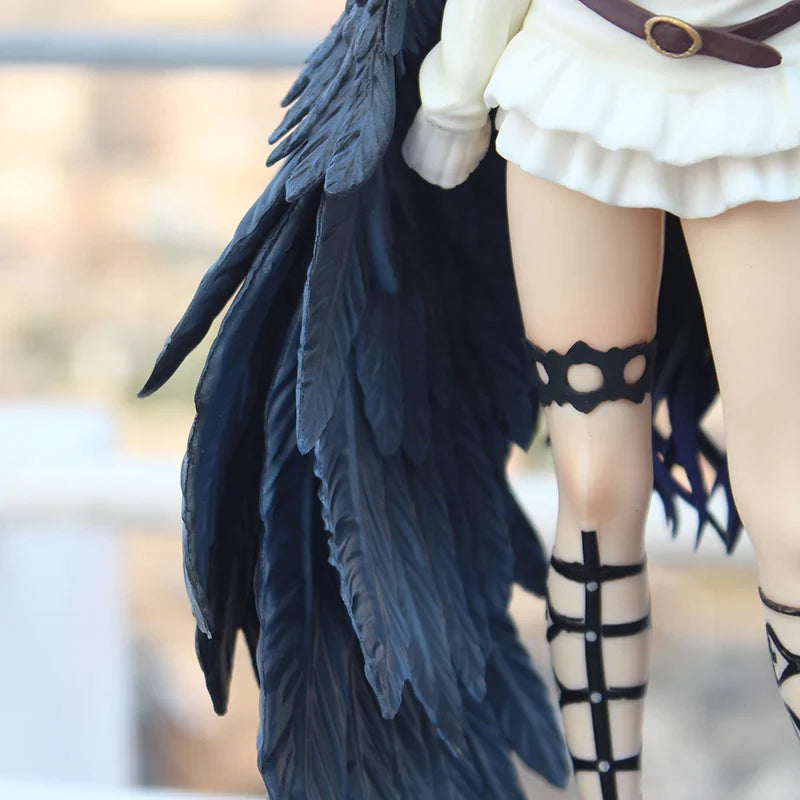 21cm Albedo Action Figures Protector Anime Sexy Girls Pvc Collectile Desktop Decoration Model Toys For Children Birthday Gifts