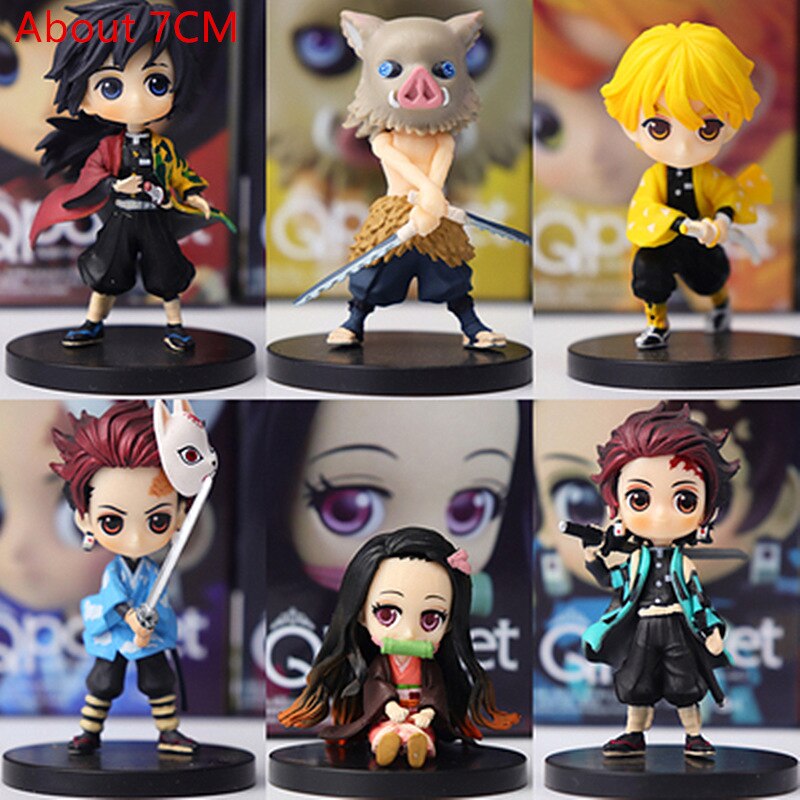 Demon Slayer Anime Figure Kamado Nezuko Sexy Girl PVC Action Figure Kneeling Version Nezuko Kamado Figurine Collection Toy Gift