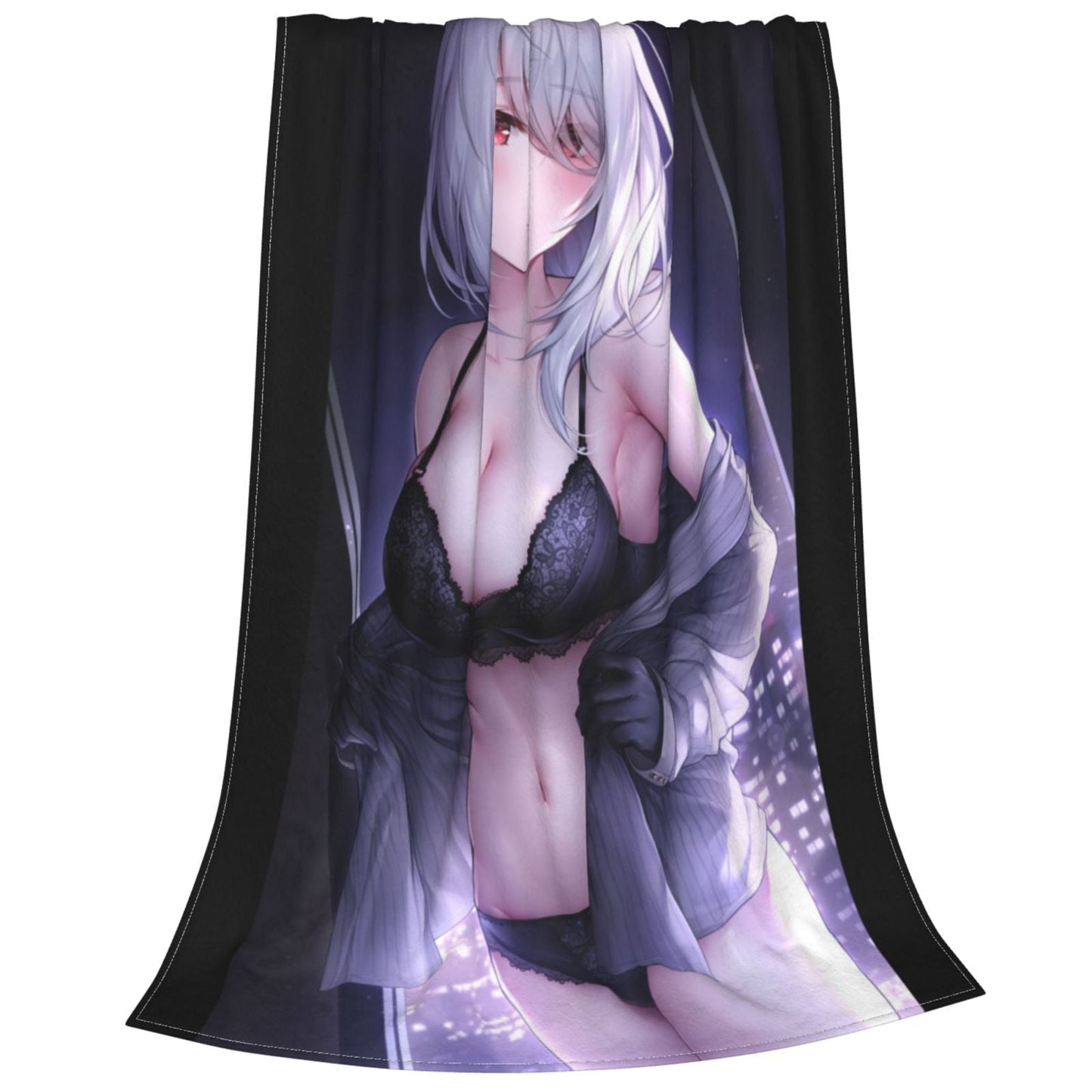 Hentai Anime Blanket H Anime Poster Blanket Sexy Nudity Women Poster Fleece Blanket Hentai Image Sexy Adult Manga Merch Blanket