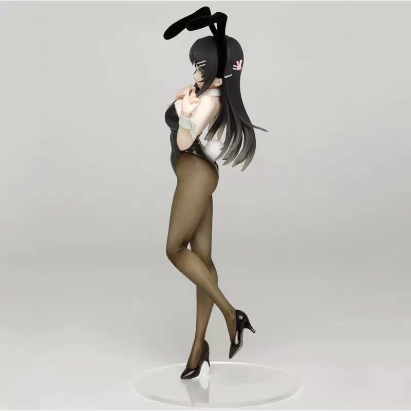 22cm Anime Rascal Does Not Dream Of Bunny Girl Sakurajima Mai Sister&#39;s Dream Sexy Girl Anime Figurine PVC Action Figures Toys