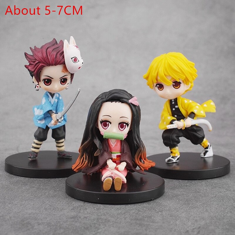 Demon Slayer Anime Figure Kamado Nezuko Sexy Girl PVC Action Figure Kneeling Version Nezuko Kamado Figurine Collection Toy Gift