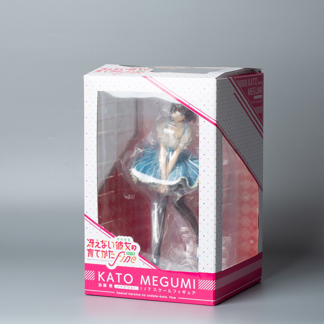 Revolve Aniplex How to Raise a Boring Girlfriend Fine Kato megumi Maid Japanese Anime Girl PVC Action Figure Toy Collection Doll