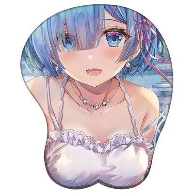 Re:Life in a different world from zero Rem Figure 3d Girl Soft Gel Gaming Mouse Pad Mousepad Wrist Rest 4778 Gifts Man Toy