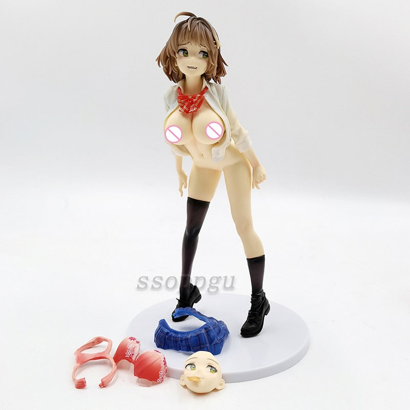 Anime Uniform Underwear Yui Hayasaka Figure 1/6 Adult Girl Model Toys PVC Action Figure Collection Desktop Model Toys Doll Gifts