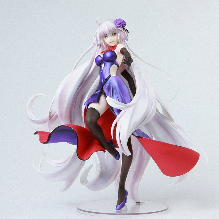 26cm Fate/Grand Order Anime Figure Alter Action Figure Jeanne d&#39;Arc Formal Dress Avenger Sexy Girl Figurine Model Doll Gift