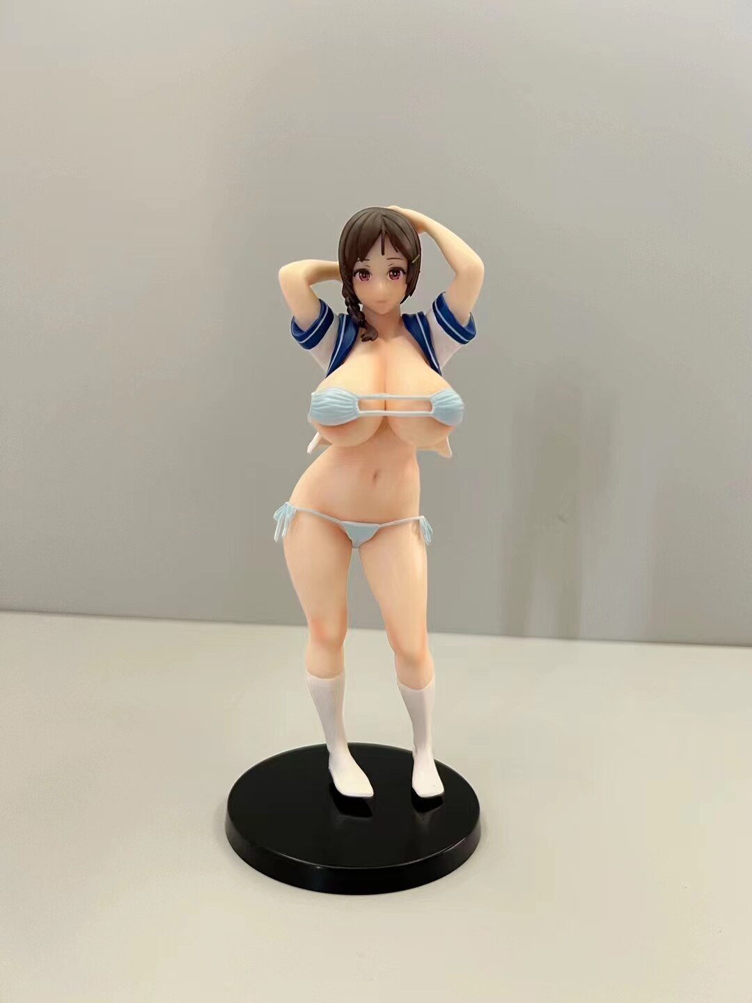 23cm Native BINDing Anime Figure Hanai Ema Cow suit Action Figure Shijouji Airi Sexy Girl Figure Adults Model Doll Toys Gifts