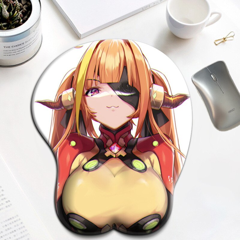 3D Boobs Mousepad | Oppai Ass Tits Mouse Pad | Silicone boobs mousepad